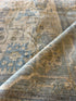 Sarah Hayward 10.1x13.10 Blue Afghani Oushak Rug