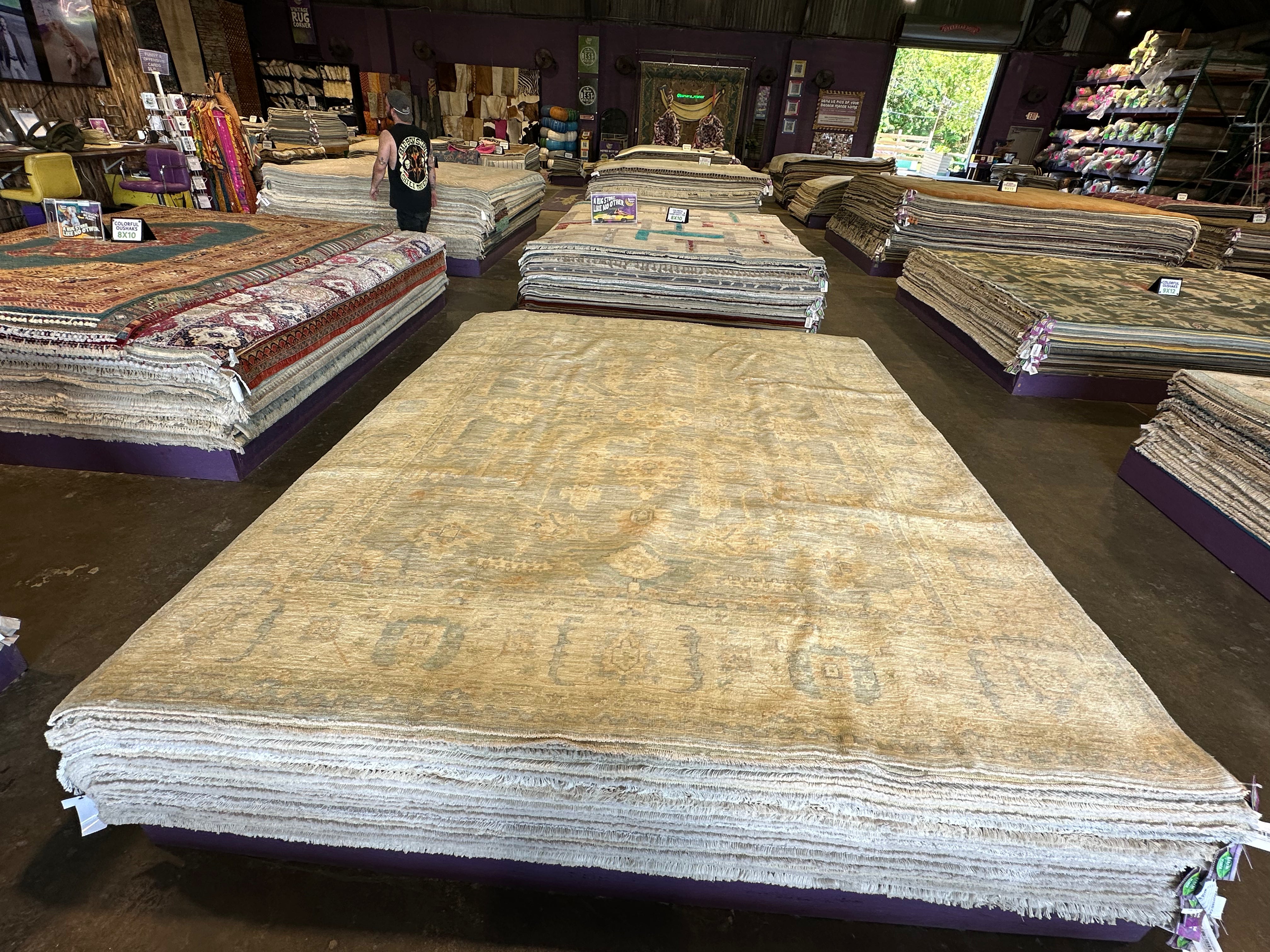 Jenni DePiero 7.11x9.10 Afghani Oushak Rug