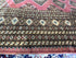 Shari Weiser 8.1x10.4 Pink Afghani Bokhara Rug