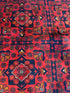 Tessa Crocket 6.6x9.9 Red Afghani Khal Muhammad Rug