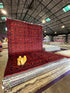 Tessa Crocket 6.6x9.9 Red Afghani Khal Muhammad Rug