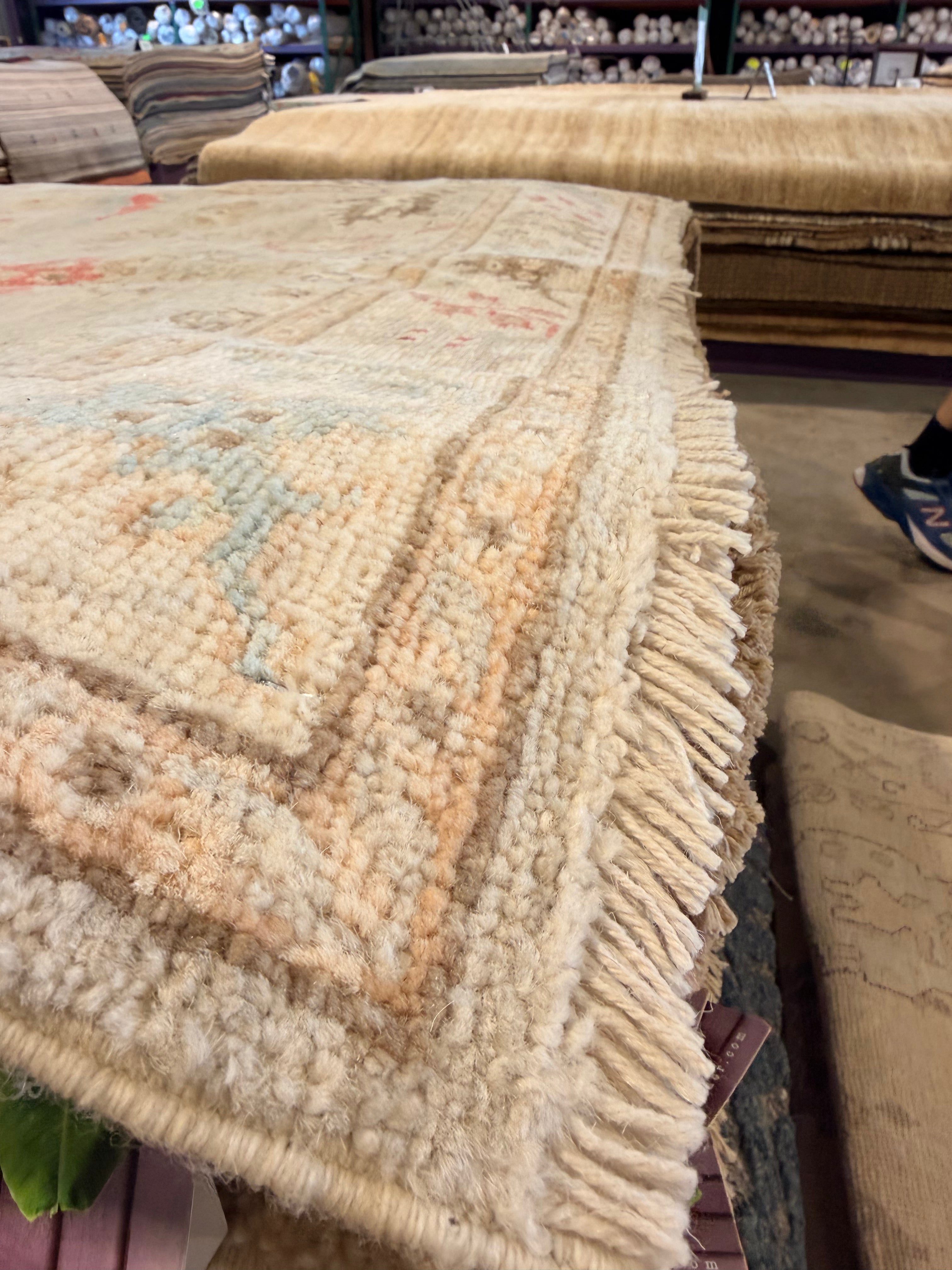 Odessa Young 4x5.11 Multicolor Afghani Whitewashed Oushak