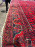 Jill Tilley 6.4x9.6 Red Afghani Khamyab Rug