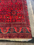 Jill Tilley 6.4x9.6 Red Afghani Khamyab Rug