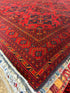 Marley Shelton 6.8x9.5 Red Afghani Khal Muhammad Rug