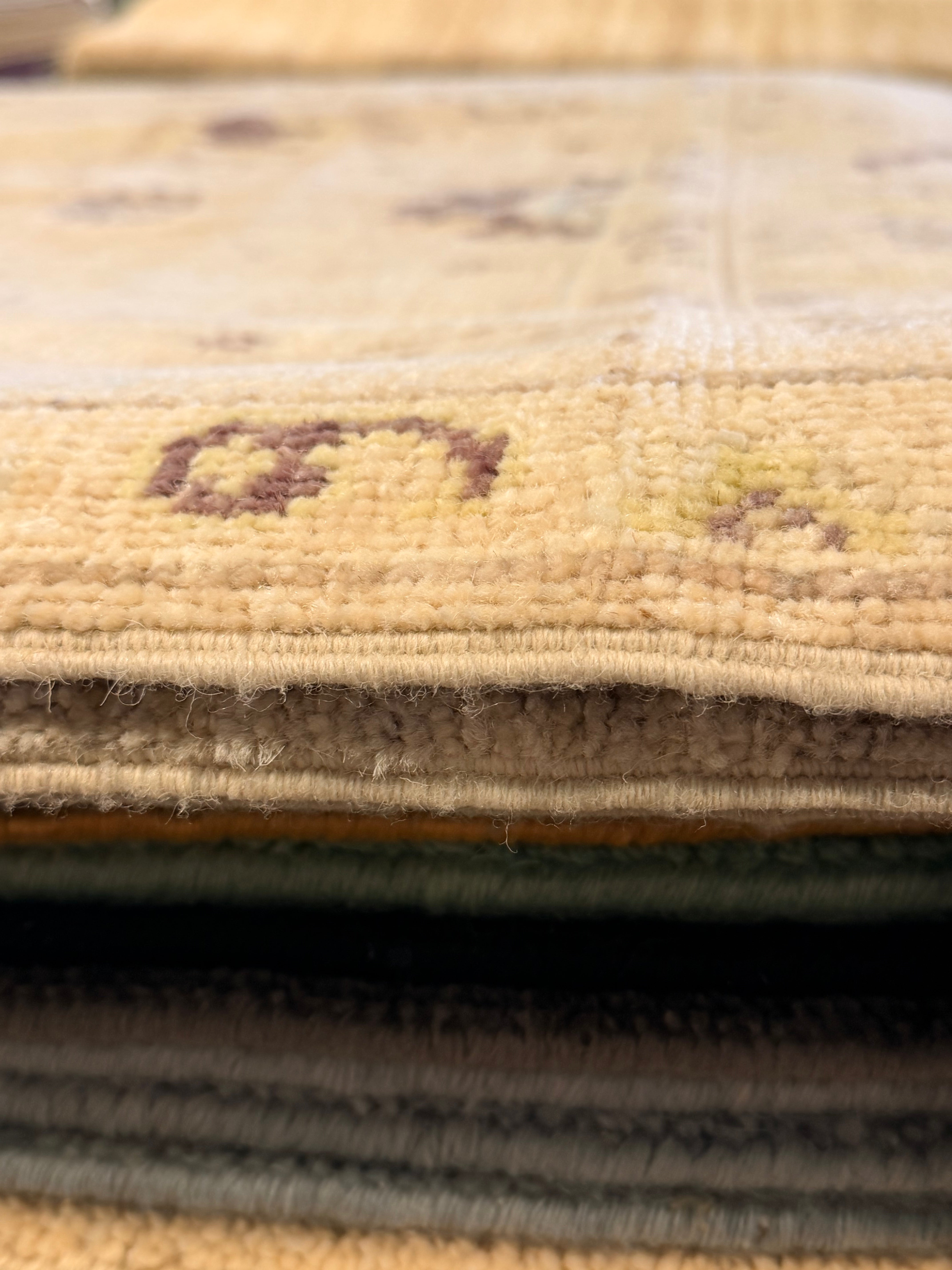 Erica Kay 4.2x6.1 Purple Afghani Whitewashed Oushak