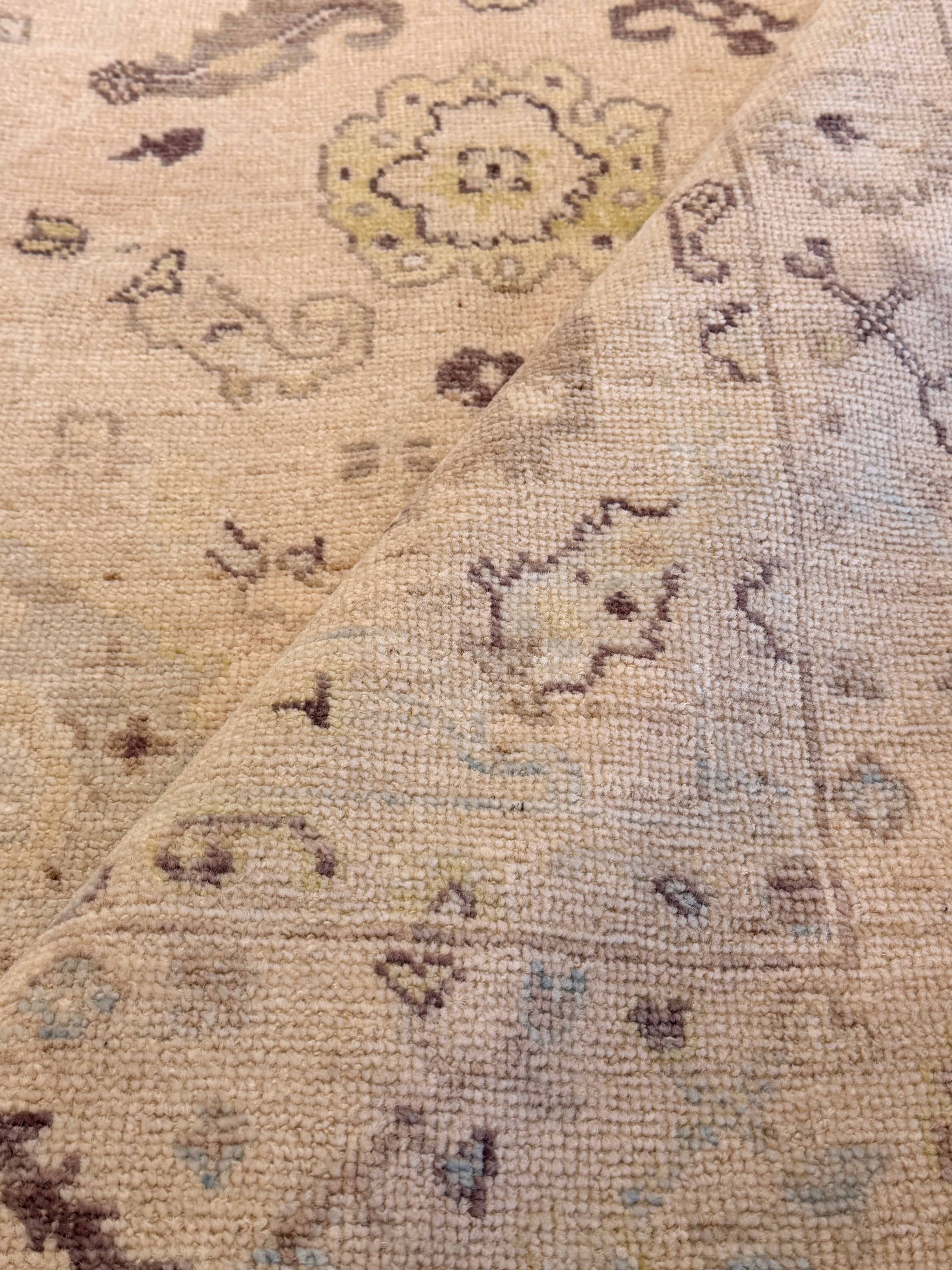 Erica Kay 4.2x6.1 Purple Afghani Whitewashed Oushak