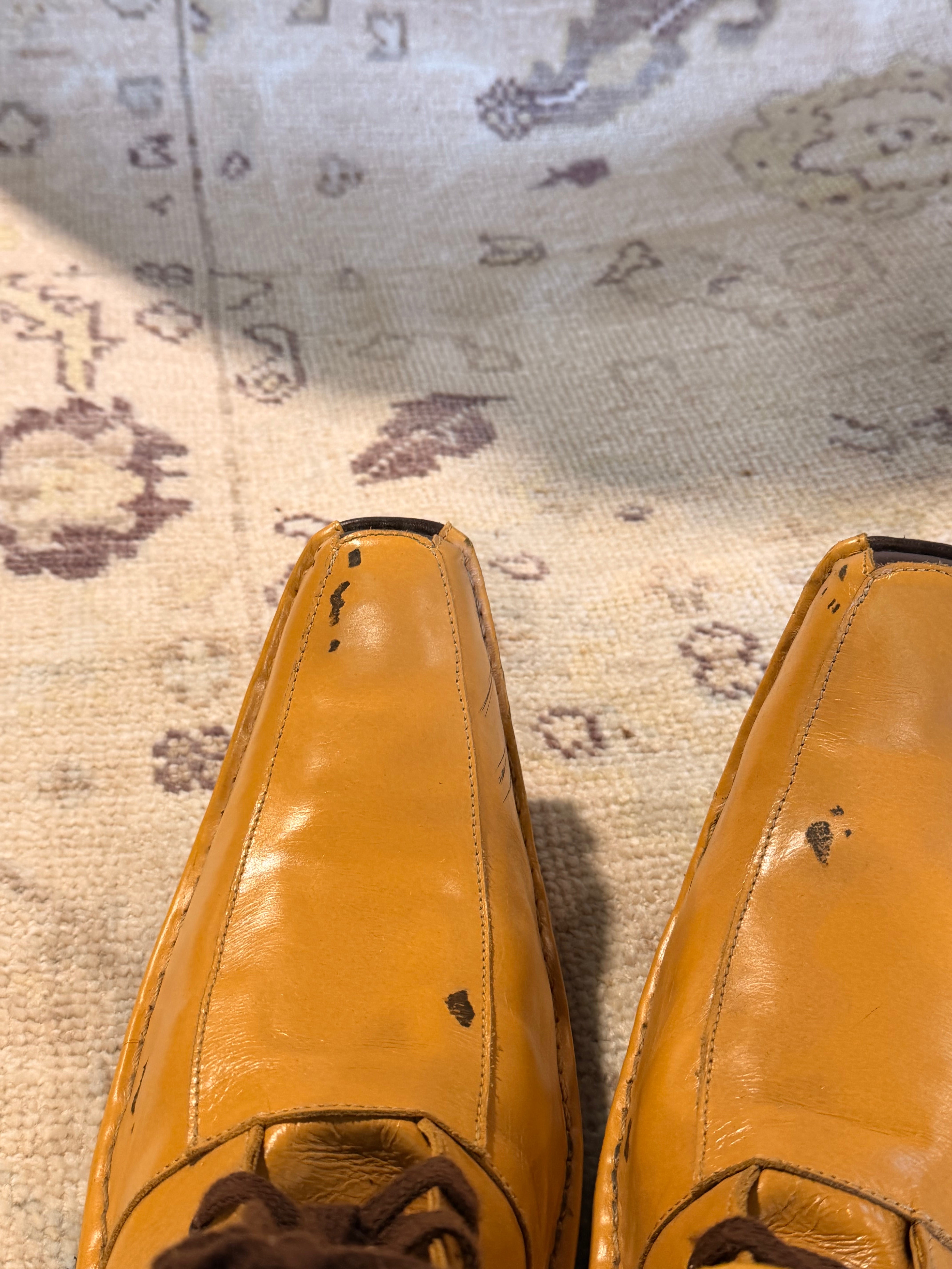 Erica Kay 4.2x6.1 Purple Afghani Whitewashed Oushak