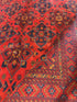 Marley Shelton 6.8x9.5 Red Afghani Khal Muhammad Rug