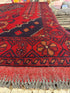 Abernathy Jones 3.3x5 Red Afghani Khal Muhammad Rug
