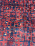 Sydney Poitier 4.11x6.4 Red Afghani Khal Muhammad Rug