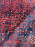 Sydney Poitier 4.11x6.4 Red Afghani Khal Muhammad Rug