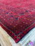 Gwen Grayson 9.10x12.8 Red Afghani Khamyab Rug