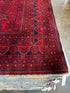Gwen Grayson 9.10x12.8 Red Afghani Khamyab Rug