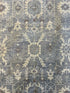 Francesco 9x12 Light Blue and Ivory Turkish Oushak
