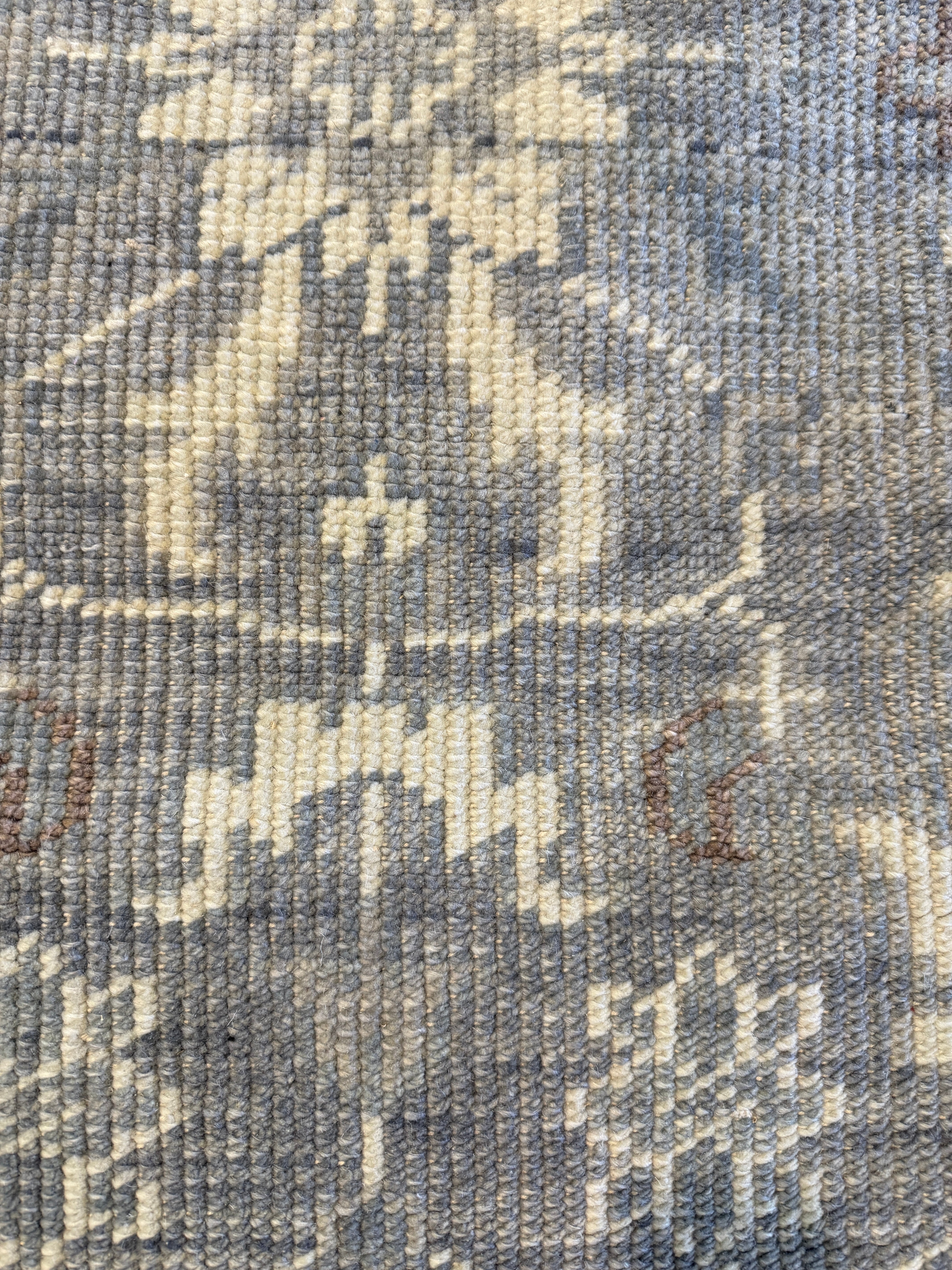 Francesco 9x12 Light Blue and Ivory Turkish Oushak