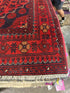 Irina Novacheck 3.3x4.11 Red Afghani Khamyab Rug