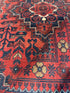 Irina Novacheck 3.3x4.11 Red Afghani Khamyab Rug