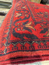 Arlene Johnson 3.3x4.6 Red Afghani Khal Muhammad Rug