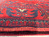 Arlene Johnson 3.3x4.6 Red Afghani Khal Muhammad Rug