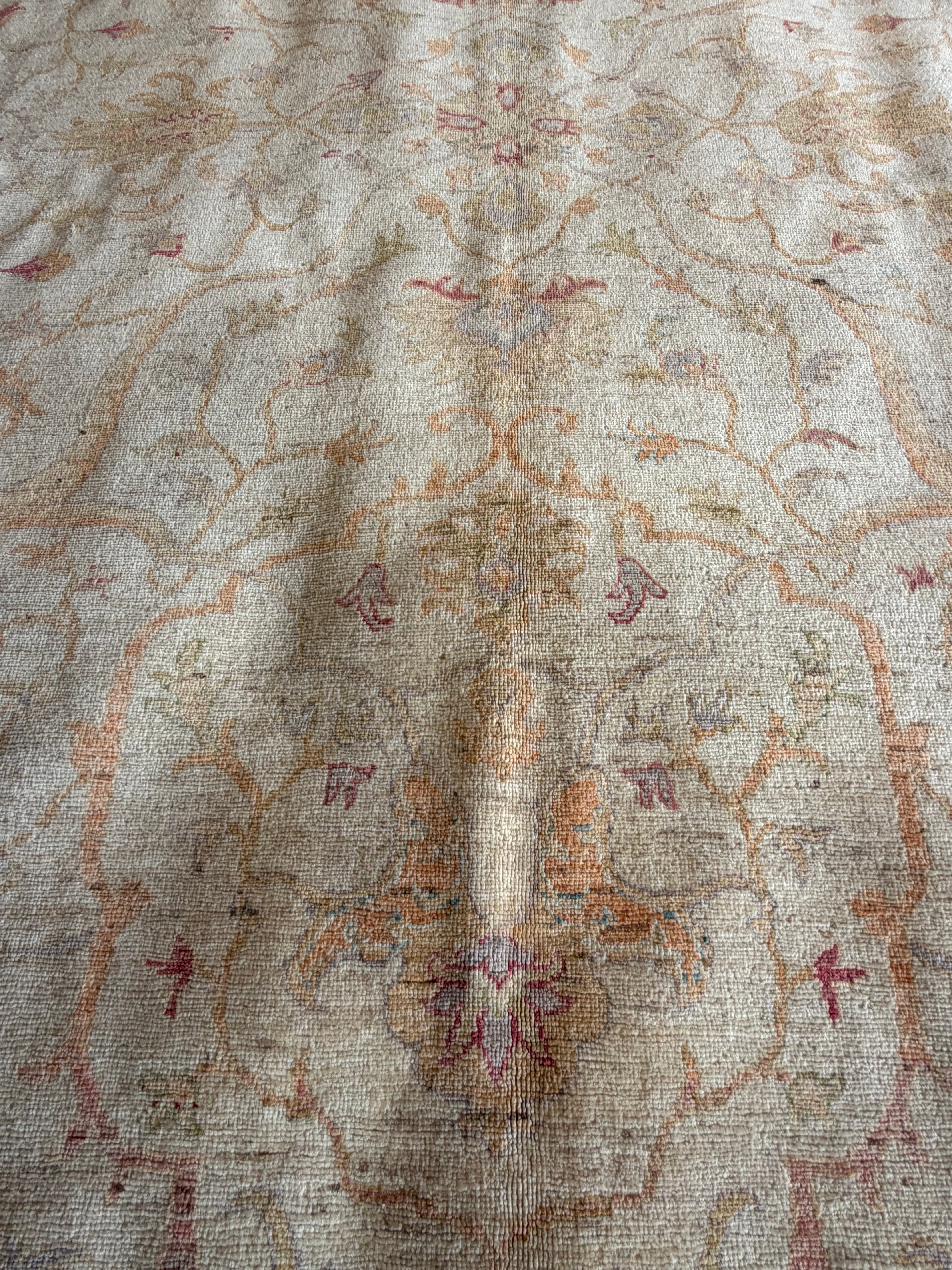 Laura Redman 8.2x11.3 Yellow Afghani Sultani Rug