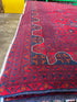 Kimmy Bowen 6.7x9.8 Red Afghani Khamyab Rug