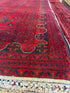 Kimmy Bowen 6.7x9.8 Red Afghani Khamyab Rug