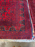 Kimmy Bowen 6.7x9.8 Red Afghani Khamyab Rug