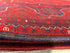 Tracie Thomas 3.6x4.10 Red Afghani Khal Muhammad Rug