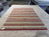Tim 5.3x7.6 Hand-Woven Durrie Multi Colored Stripe CLEARANCE 50% OFF