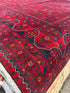 Jill Gembara 6.8x9.4 Red Afghani Khamyab Rug