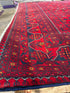 Jill Gembara 6.8x9.4 Red Afghani Khamyab Rug