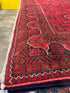Josie Stronghold 6.6x9.7 Red Afghani Khamyab Rug