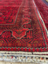 Josie Stronghold 6.6x9.7 Red Afghani Khamyab Rug