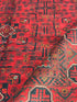 Josie Stronghold 6.6x9.7 Red Afghani Khamyab Rug