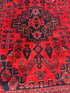 Marta Mendoza 9.8x12.10 Red Afghani Khal Muhammad Rug