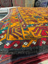 Shelly Thompson 2.10x4.4 Orange Afghani Baluch Rug