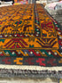 Shelly Thompson 2.10x4.4 Orange Afghani Baluch Rug