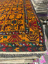 Shelly Thompson 2.10x4.4 Orange Afghani Baluch Rug