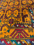 Shelly Thompson 2.10x4.4 Orange Afghani Baluch Rug
