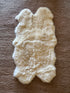 Four Pelt 3.6x6.10 White Sheepskin Rug