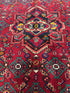 Sara Williams 5.4x7.11 Red Afghani Hamadan Rug