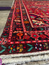 Sara Williams 5.4x7.11 Red Afghani Hamadan Rug