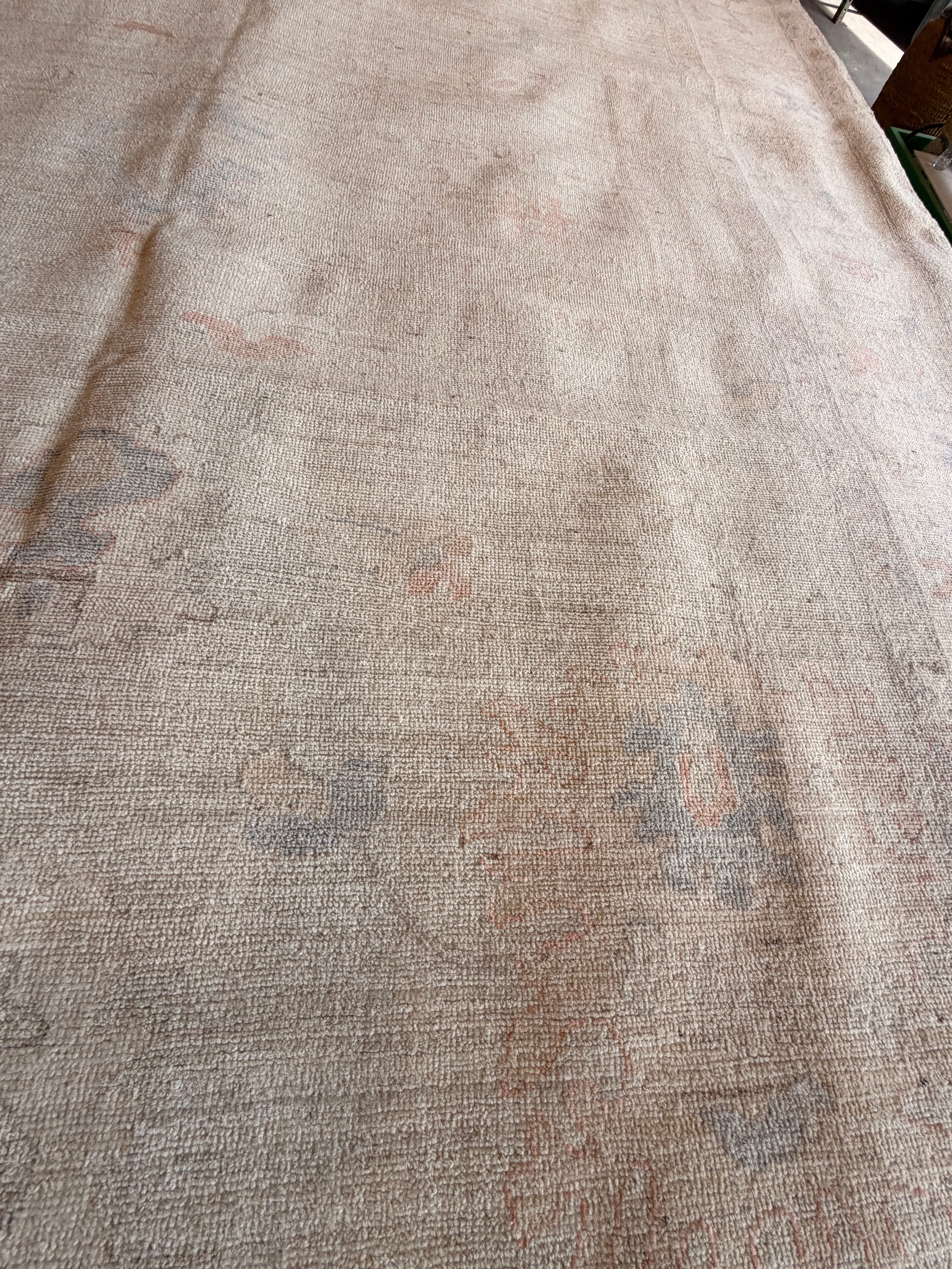 Mary Griffith 9.1x11.11 Multicolor Afghani Whitewashed Oushak