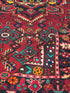 Sara Williams 5.4x7.11 Red Afghani Hamadan Rug