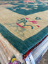 Jennifer Kahn 10.2x13.8 Blue & Pink Afghani Bokhara Rug