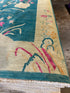 Jennifer Kahn 10.2x13.8 Blue & Pink Afghani Bokhara Rug
