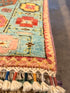 Alexis Dempsey 5.8x8.5 Light Blue Multi Afghani Waziri Rug