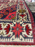 Katie Purvis 2.8x3.10 Red Afghani Khal Muhammad Rug