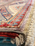 Toni Collette 5.5x8.3 Purple Afghani Kazak Rug